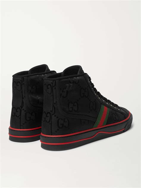 gucci off the grid shoes men|gucci monogram high top sneakers.